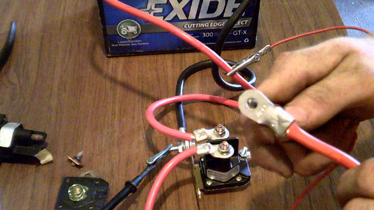 How to Test a Tractor Starter Solenoid  