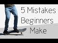 5 Mistakes Beginner Skaters Make