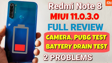 Redmi note 8 Miui 11.0.3.0 update full review | Camera, Battery, PubG Miui 11.0.3.0 Redmi note 8