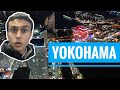 The entrance to japan yokohama travel vlog