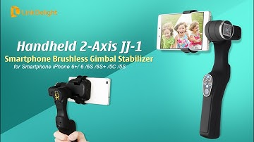 2-Axis Stabilizer JJ-1 Brushless Gimbal Stabilizer for Smartphone  Iphone- Linkdelight.com
