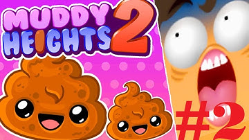 Muddy Heights 2 | Game cực bựa: Cục Chocolate biết bơi Part 2 | KiA Phạm