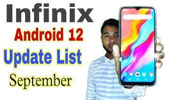 Infinix Android 12 Update List | September | Infinix XOS Update