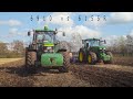 John Deere im VERGLEICH - 6910 vs 6155R | Anbau / Grubbern / Wendekreis - und ein episches Ende | 4K