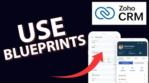 How to Use Blueprints in Zoho CRM 2025?
