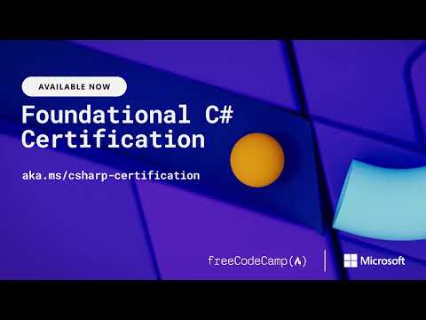 Announcing the Foundational C# Certification