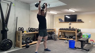 Kettlebell Complex: Clean, Press, Squat