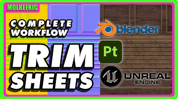 Trim Sheets: The complete workflow!  - Blender, Substance, Unreal Engine