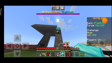 How to dupe Blocks in nether games skyblock part 2