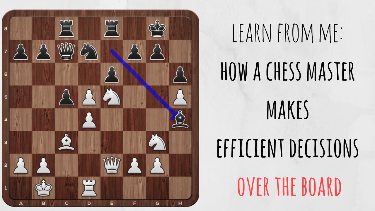 How A Chess Master Makes Decisions Over The Board YouTube