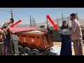 😡Conflict between Heydar & 🐓Najmeh over selling roosters:From mountains to Babak cattle farm complex