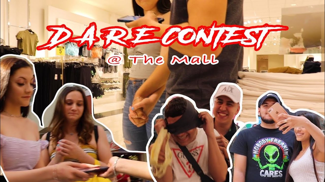 DARE CONTEST THE MALL🤭🔥 YouTube