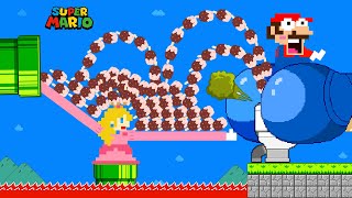 After 999 Ice Creams from Peach: Mario's Challenge in the Toilet Maze