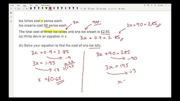 KS3/GCSE Maths - Algebra: Forming and Solving Equations
