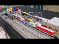 1x8 meter Lego Trainlandscape Setup Timelapse