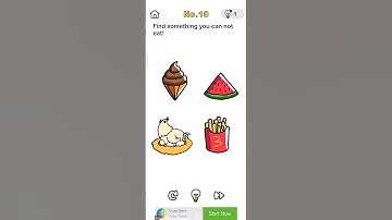 FIND SOMETHING YOU CAN NOT EAT