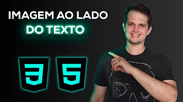 Como colocar texto e imagem lado a lado no HTML?