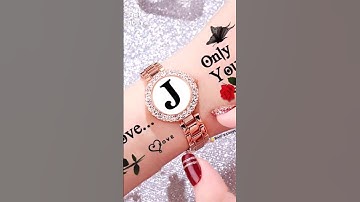J❤️ letter name short video status #namestatus #love #reels #whatsappstatus