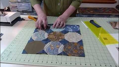 How to make a SnowBall Block using 5" squares - Quilting Tips & Techniques 033