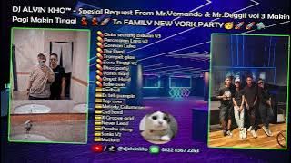 DJ ALVIN KHO™ - Spesial Request From Mr.Vernando & Mr.Deggil vol 3 Rev Makin Pagi Makin Tinggi 💃💃🚀
