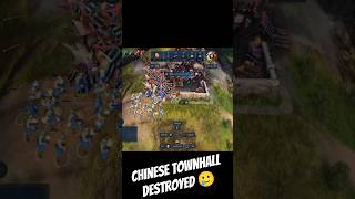 Chinese Civilization CRUMBLES - Age of Empires 4 #aoe4 #shorts