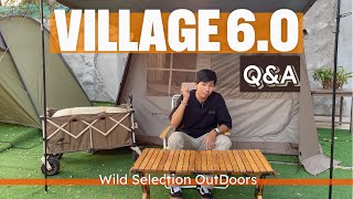 Q&A เต็นท์ Village 6 0 จาก Naturehike Village 6.0 2 generation Quick Open Tent CNK2300ZP021