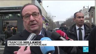 Attentats de janvier 2015 en France : François Hollande présent lors des commémorations