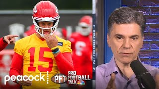 How will Patrick Mahomes, Chiefs perform without Tyreek Hill? | Pro Football Talk | NBC Sports
