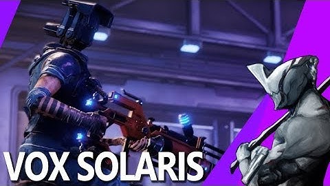 Warframe: Vox Solaris Quest [All Dialogue and Cinematics]