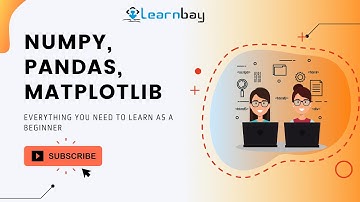 Numpy, Pandas, Matplotlib | Libraries in Python | Tutorial