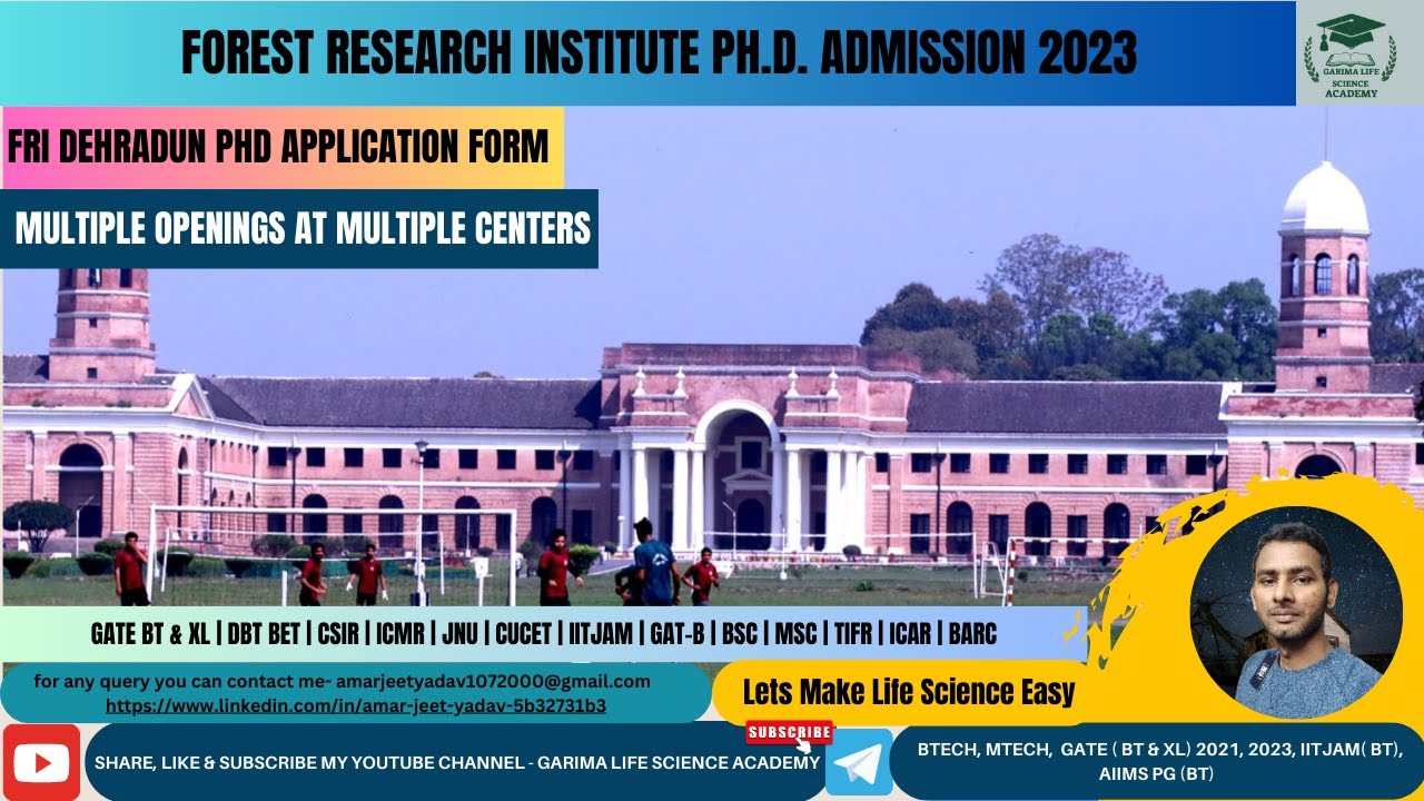 fri phd application form 2023