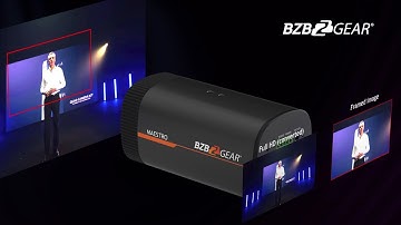 BZBGEAR MAESTRO Auto Tracking Camera Makes a One-Man Production Easy and Effortless!
