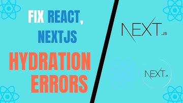 How to Fix Hydration Errors in React and Nextjs