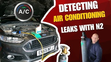 Zelf een lektest voor uw auto-airco doen: stikstof gebruiken als een pro | Repareer uw airco snel...