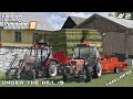 Baling and collection 225 small hay bales | Under the Hill 19 | Farming Simulator 19 | Episode 2