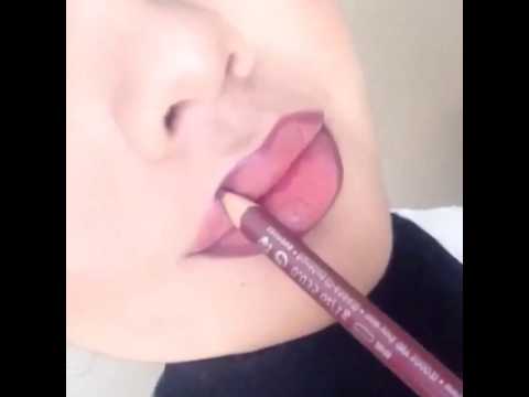 Ombre lips /как