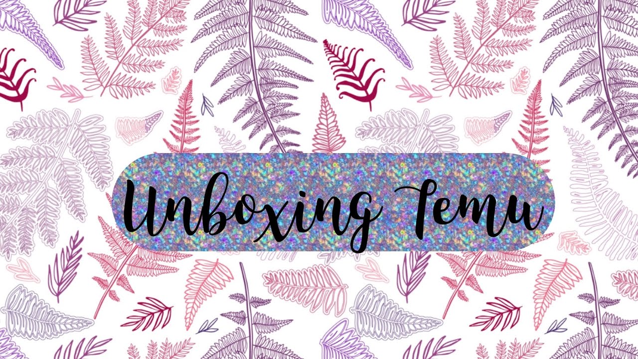 Unboxing diamant painting Temu