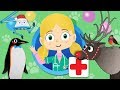 Rudolph The Red Nosed Reindeer Visits Dr Poppy&#39;s Pet Rescue | Christmas Animals For Kids