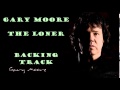 Gary moore  the loner backing track