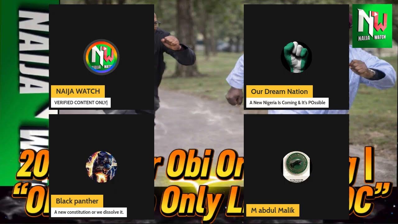 (14-1-26) 2027 Peter Obi Or Nothing  |  “Obi Is The Only Life In ADC” |