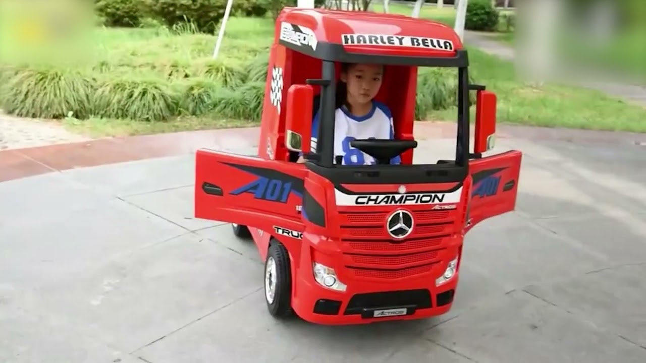 Camion électrique enfant mercedes actros - Small MX