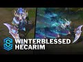 Winterblessed Hecarim Skin Spotlight - Pre-Release - PBE Preview - League of Legends