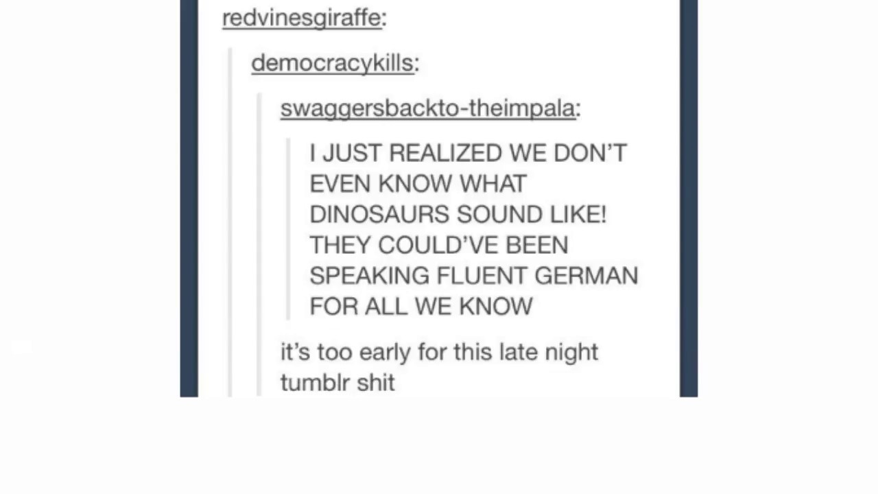 reading late night tumblr
