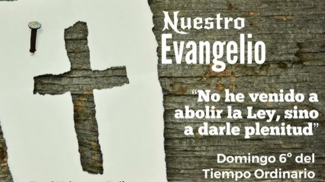 No he venido a abolir a ley, sino a darle plenitud / Mateo 5, 17-37 / Eugenio Coter