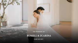Russell and Zcarina | On Site Wedding Film by Nice Print Photography
