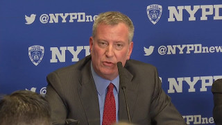 Is Mayor de Blasio running uncontested in the NYC mayoral race?