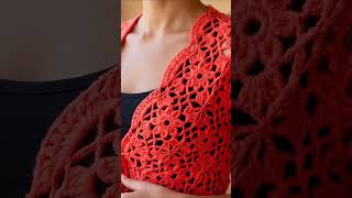 crochet lace bolero written pattern #crochet