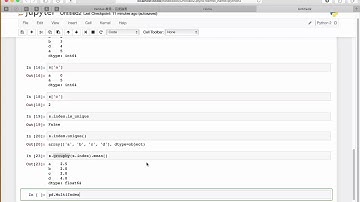 pandas教程-12.pandas 索引