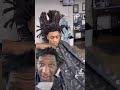 Nardo Wick cuts his freeforms😱 #hairtransformation #hair #locs #nardowick