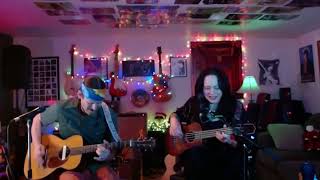 Blue Healers Graveyard Shift a Steve Earle cover performed on Christmas Eve 2022 by Don &amp; Diane